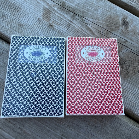 Aristocrat Casino Playing Cards - Red and Blue - Picture 4 of 6